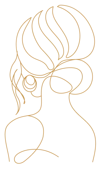 Dessin de femme de dos